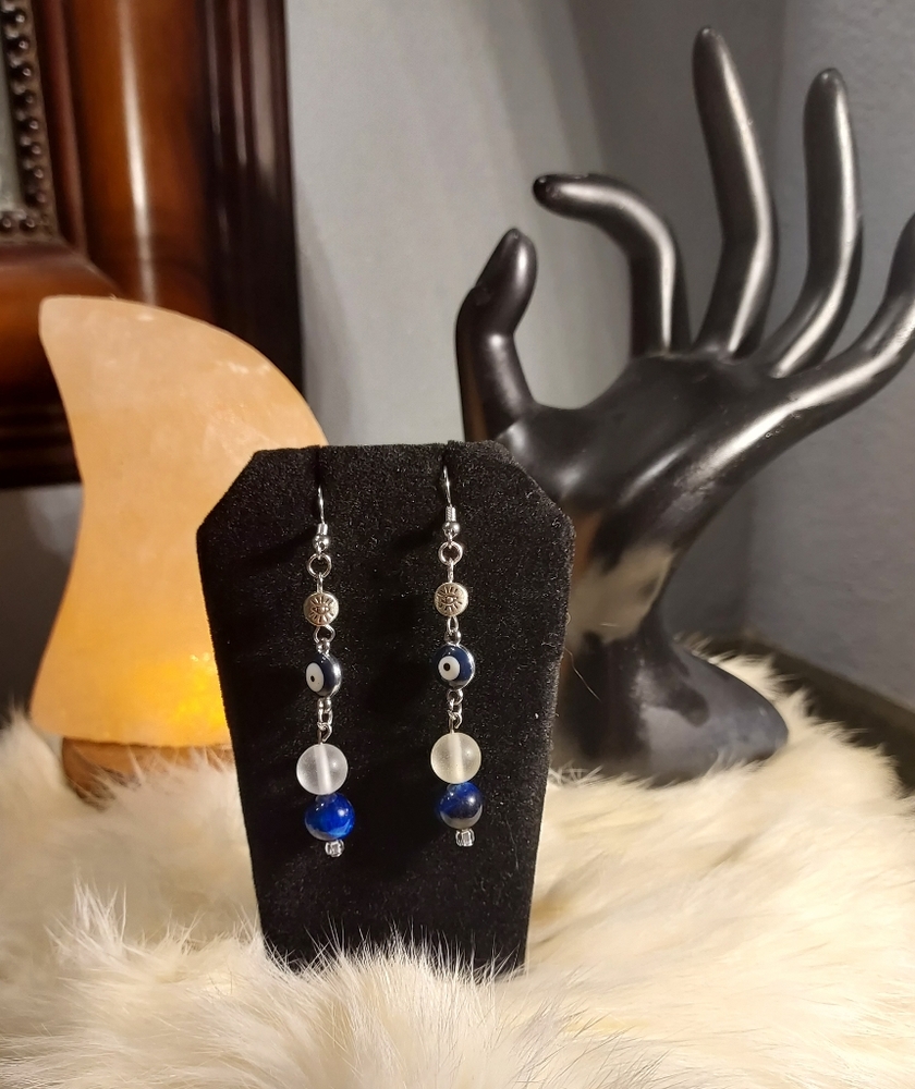 New Handmade crystal earrings
